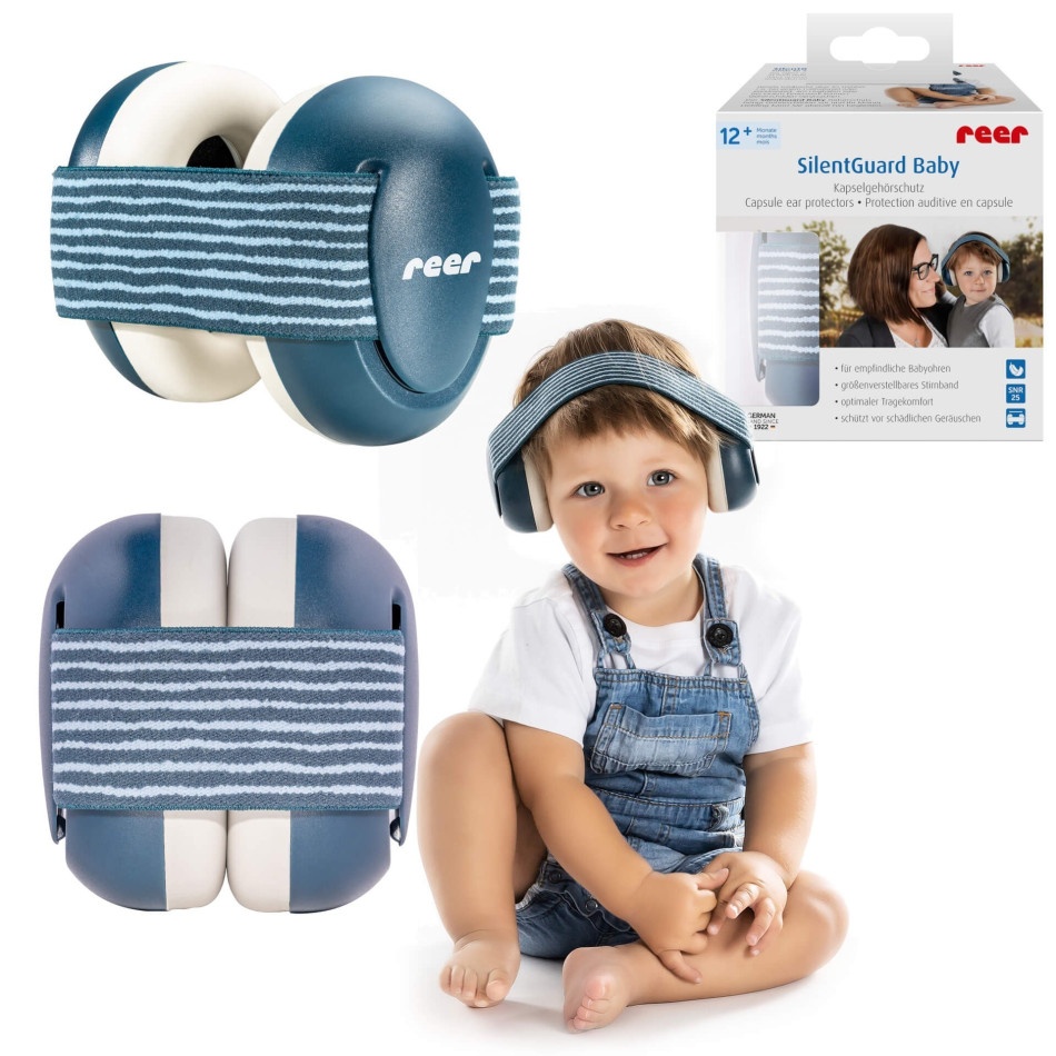 Słuchawki wygłuszające dla dzieci od 12 miesięcy niebieskie