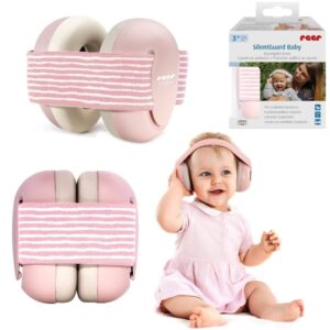 Słuchawki wygłuszające dla dzieci od 12 miesięcy różowe