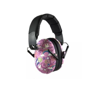 Słuchawki wygłuszające dla dzieci od 3 lat różowy wzór