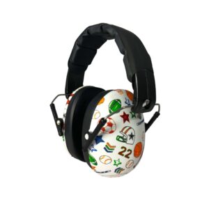 Słuchawki wygłuszające dla dzieci od 3 lat sportowy wzór