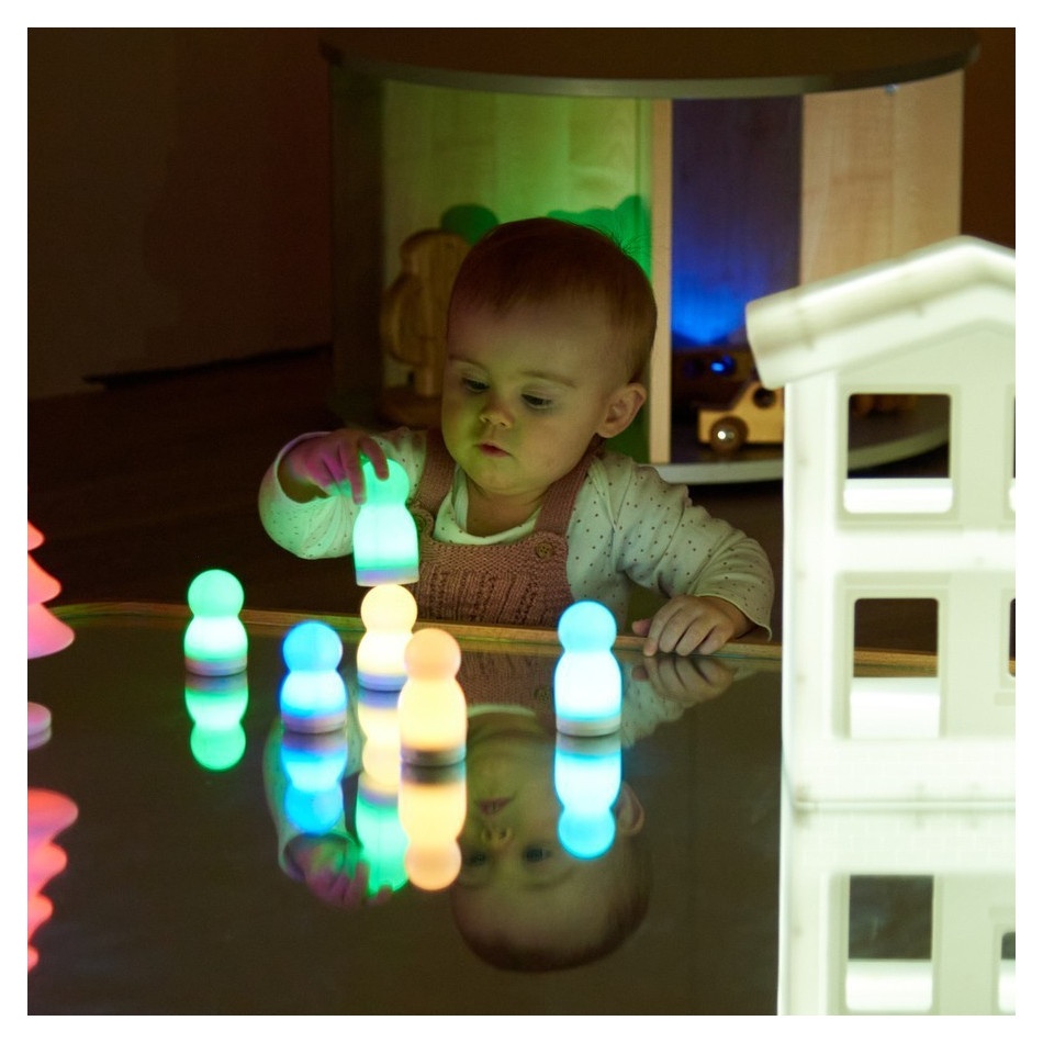 Świecące figury (zestaw 6 sztuk) - obrazek 4