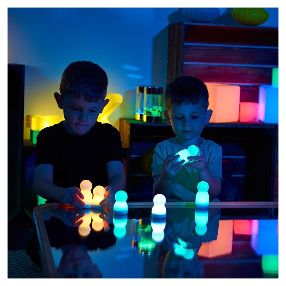 Świecące figury (zestaw 6 sztuk) - obrazek 2