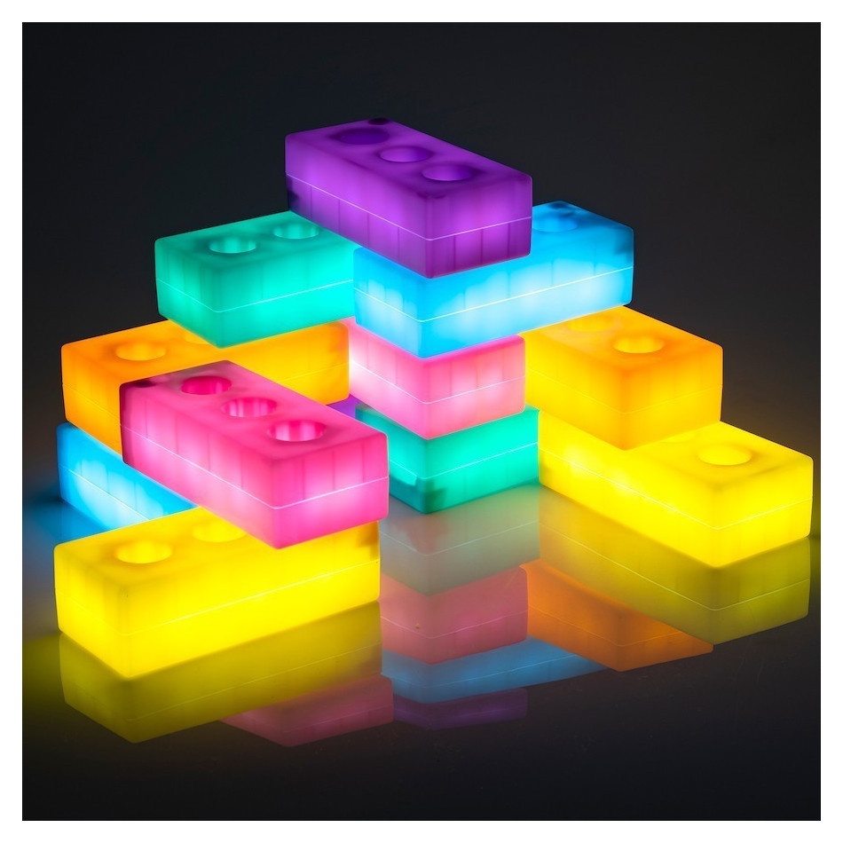 Świecące klocki (cegły)