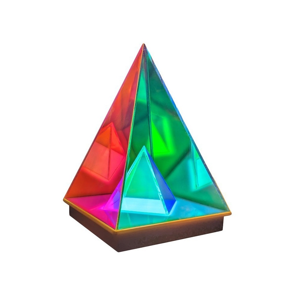 Świetlisty trójkąt 3D