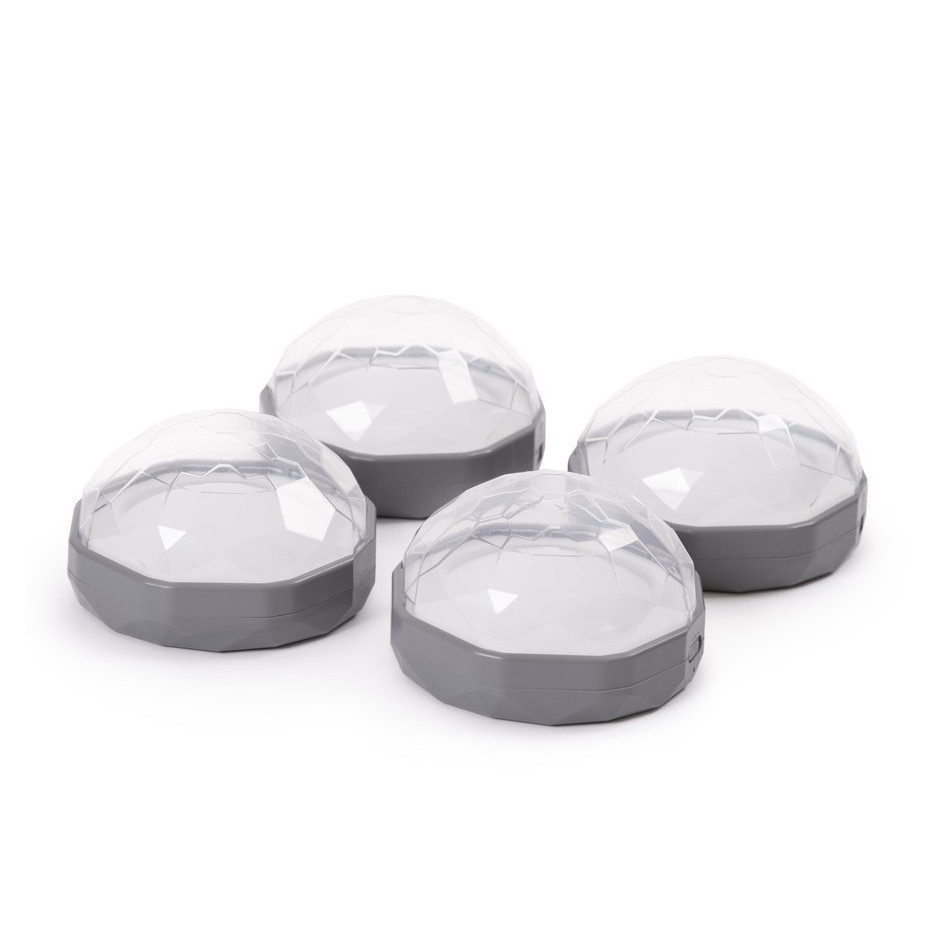 Świetlne kopułki LED (zestaw 4 sztuk) - obrazek 2