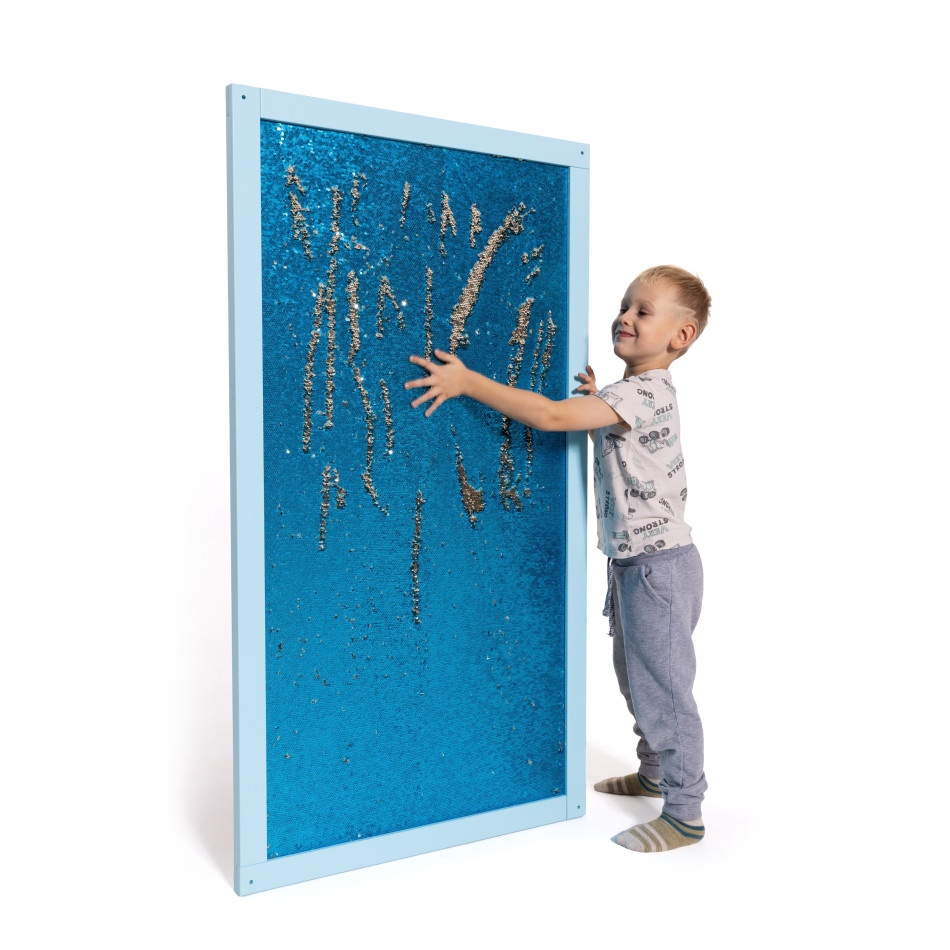 Tablica z cekinami (sensoryczne tablice)