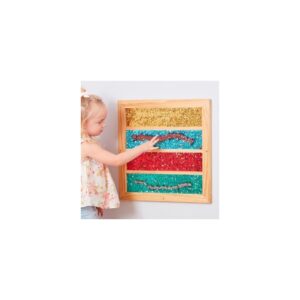 Tablica z cekinami zmieniająca kolor