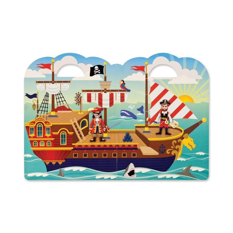 Wielorazowe wypukłe naklejki: Piraci - obrazek 2