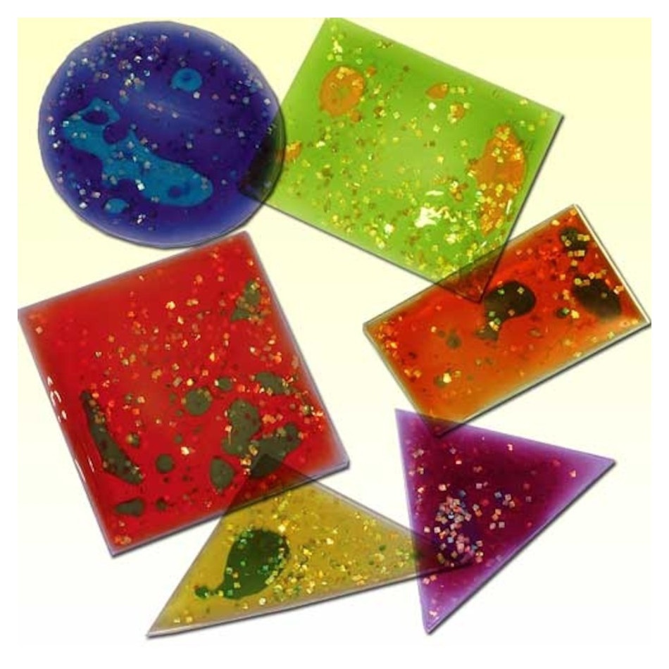 Żelowe błyszczące kształty - obrazek 2