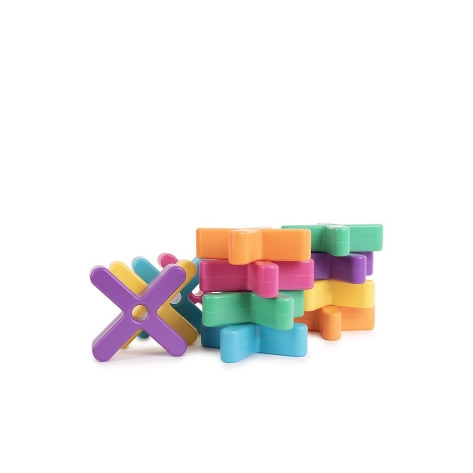 Zestaw 12 świecących dużych krzyżyków - obrazek 2