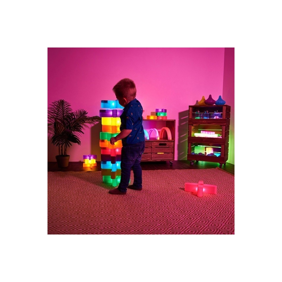 Zestaw 12 świecących dużych krzyżyków - obrazek 3