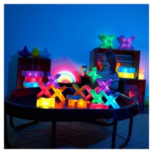 Zestaw 12 świecących małych krzyżyków