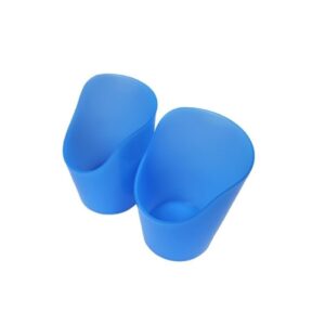 Zestaw 2 kubeczków niebieskich