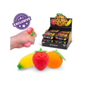 Zestaw 3 gniotków owoce