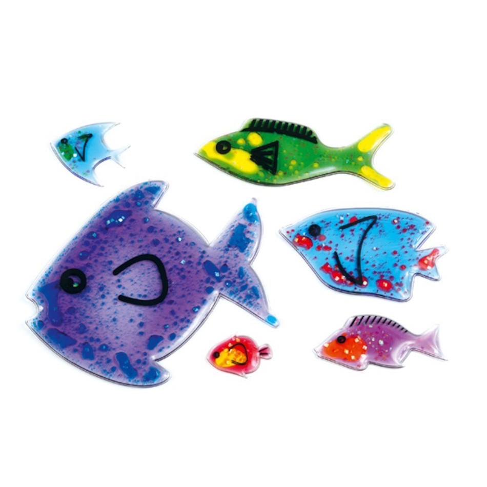 Zestaw 6 żelowych rybek