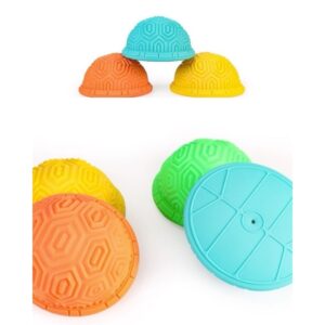 Zestaw 8 balansujących kopuł- skorupy żółwia