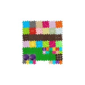 Zestaw mat sensorycznych "DIAMOND B" - 56 elementów