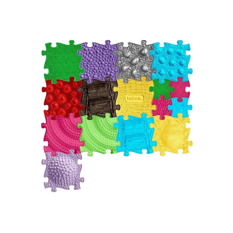 Zestaw mat sensorycznych HUGE 2 - 16 elementów - obrazek 2