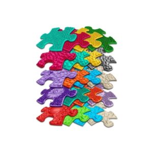 Zestaw mat sensorycznych MINI PUZZLE - 20 elementów