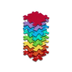 Zestaw mat sensorycznych TĘCZA - 8 elementów