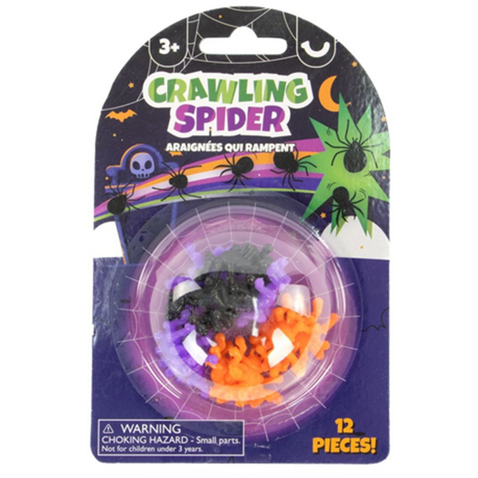 Zestaw mini lepiących pająków - obrazek 2