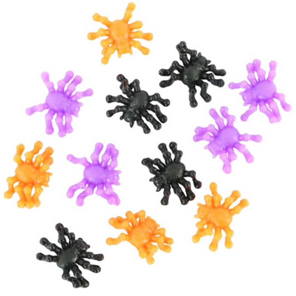 Zestaw mini lepiących pająków