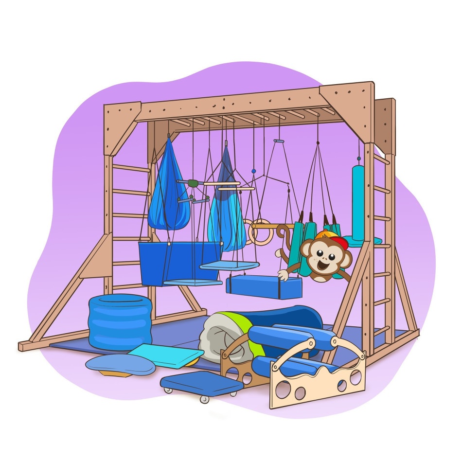 Zestaw nr IV do Terapii Integracji Sensorycznej