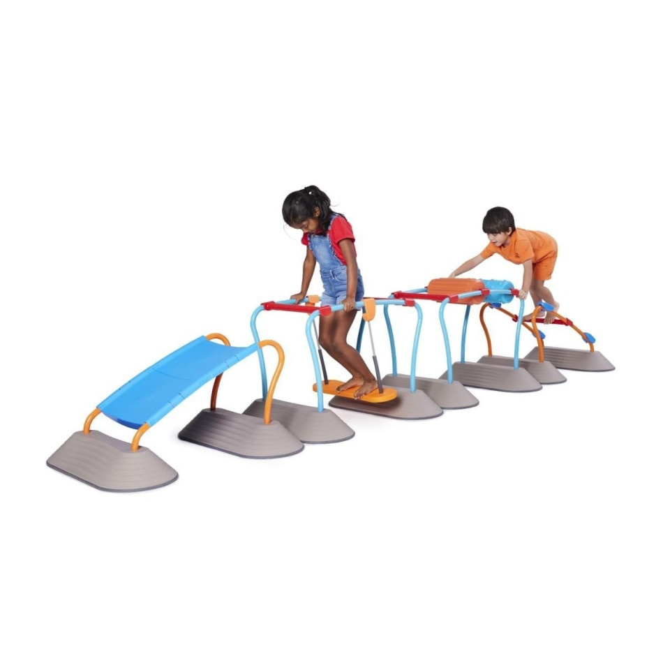 Zestaw rozszerzony do ćwiczeń równoważnych (parkour) - obrazek 2