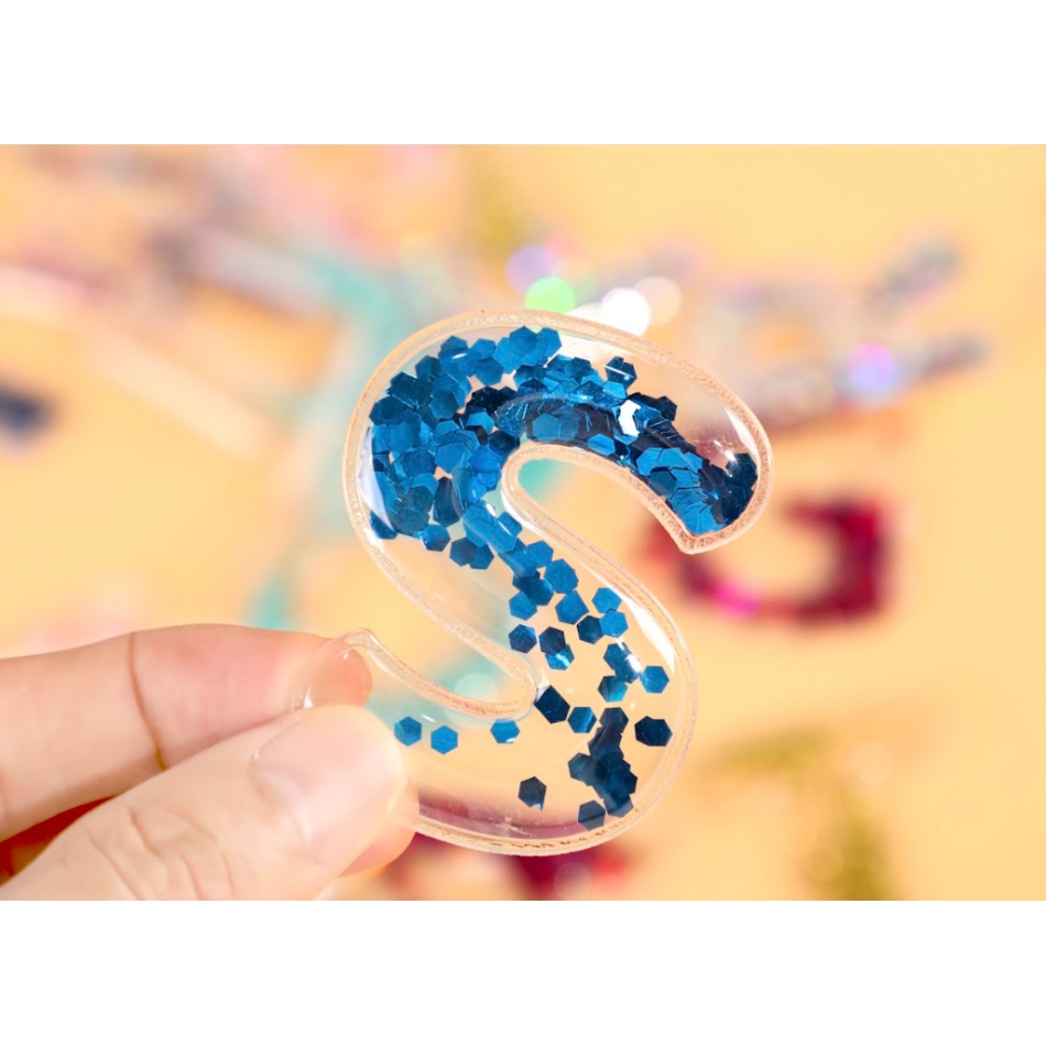 Zestaw sensorycznych liter z wypełnieniami - obrazek 7