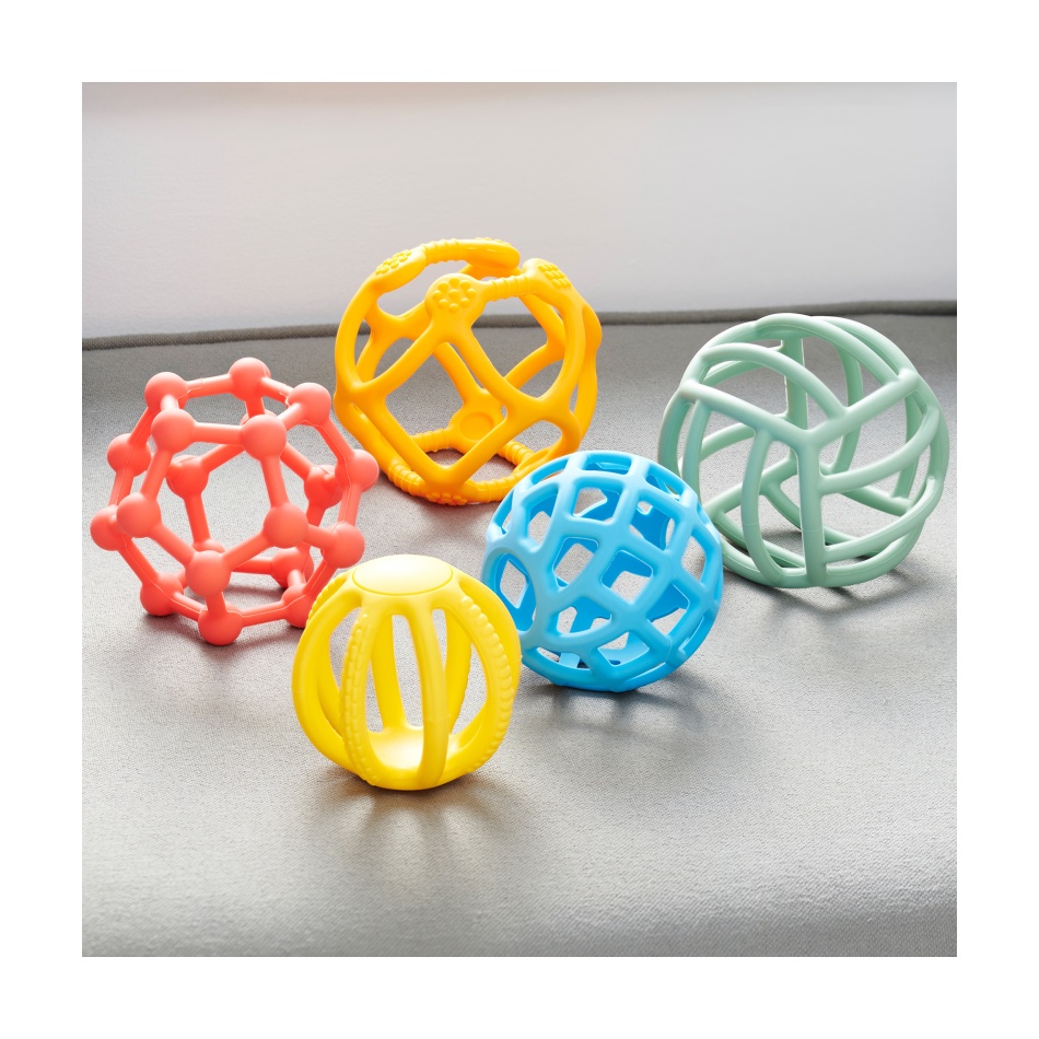 Zestaw sensorycznych piłek (5 sztuk) - obrazek 7