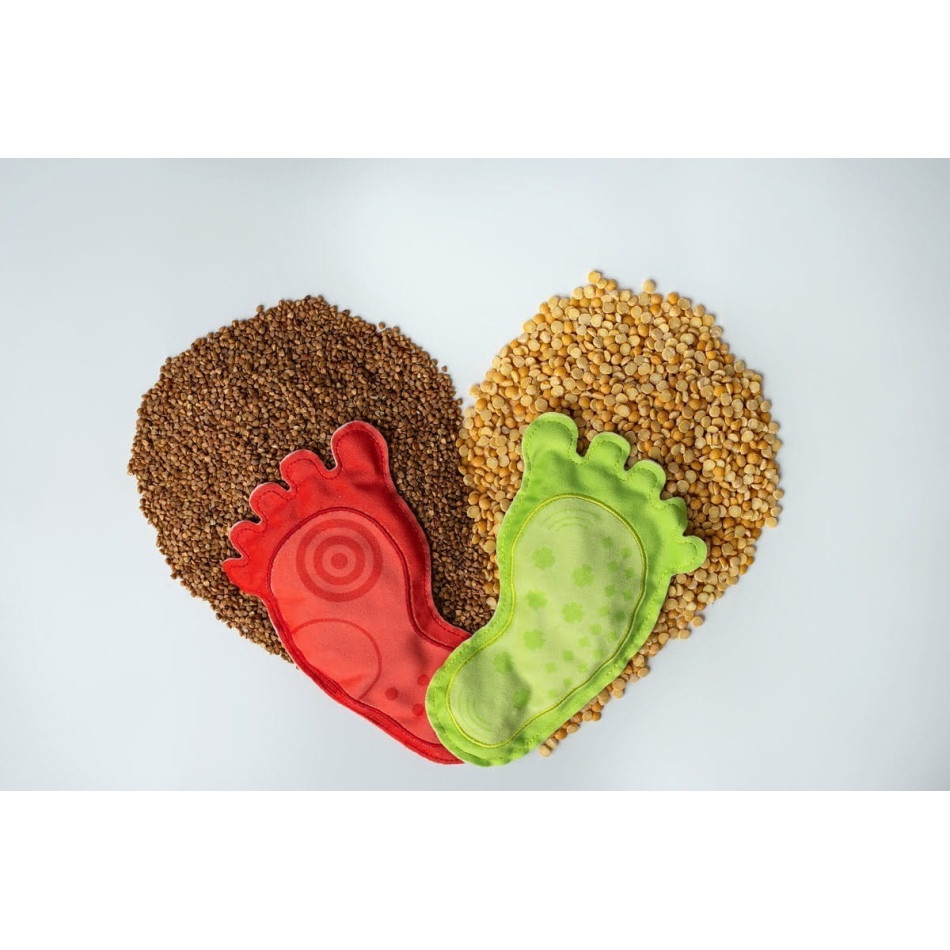 Zestaw sensorycznych stóp i dłoni - obrazek 2