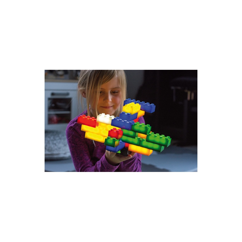 Zestaw świecących klocków 180 elem. - obrazek 2