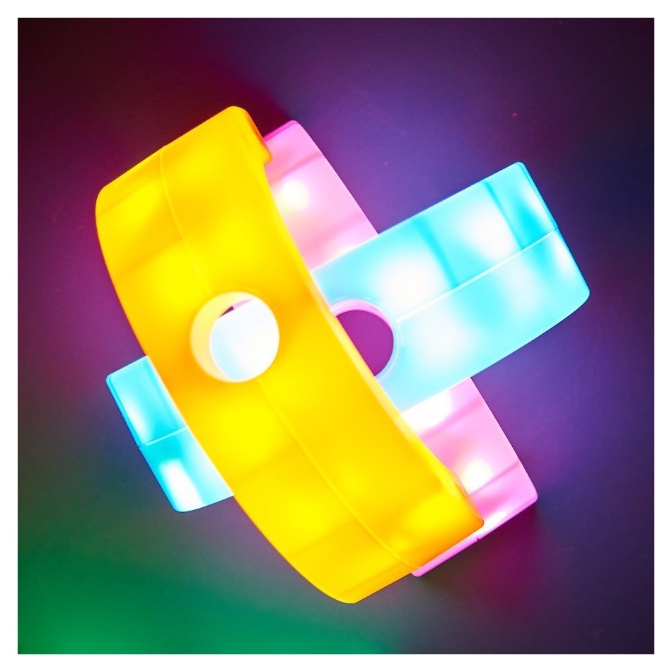 Zestaw świecących klocków konstrukcyjnych - obrazek 2