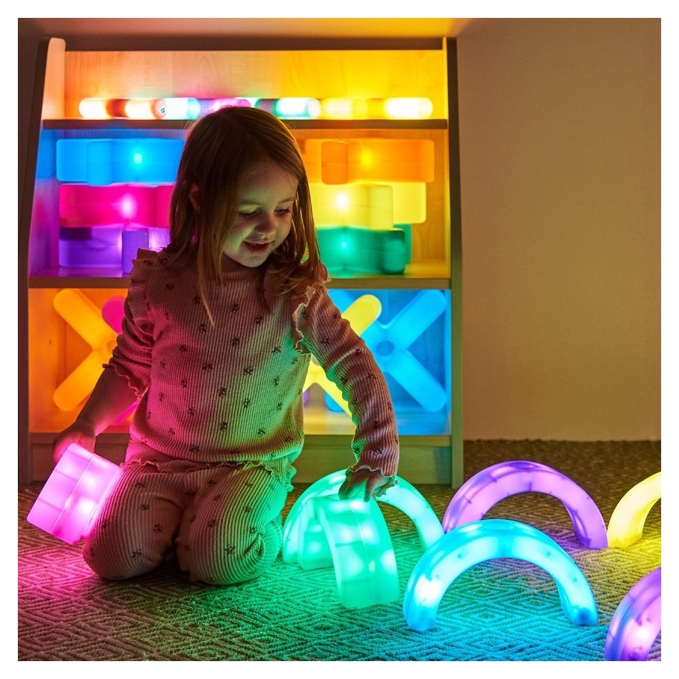 Zestaw świecących klocków konstrukcyjnych - obrazek 5