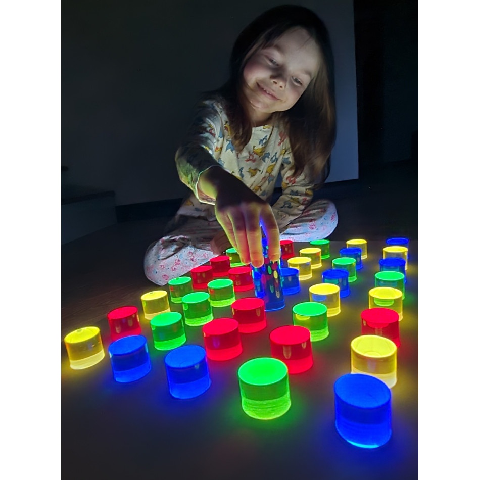 Zestaw tablica + 40 akrylowych walców