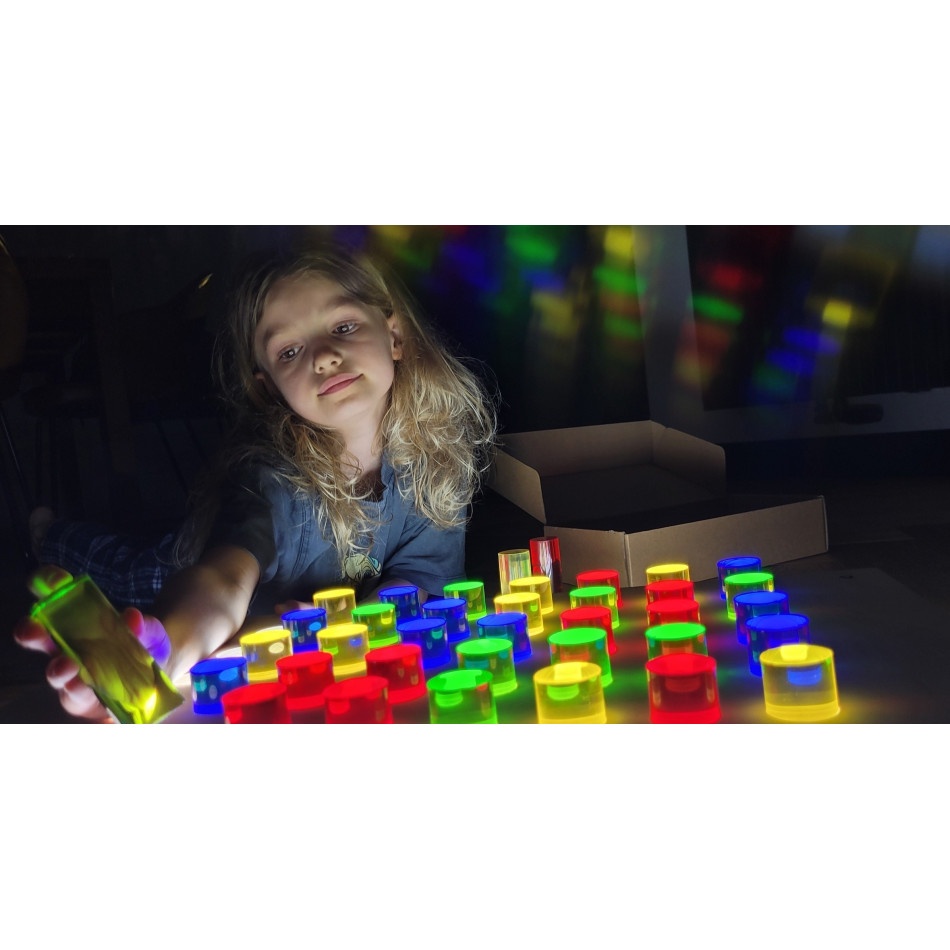 Zestaw tablica + 40 akrylowych walców - obrazek 3