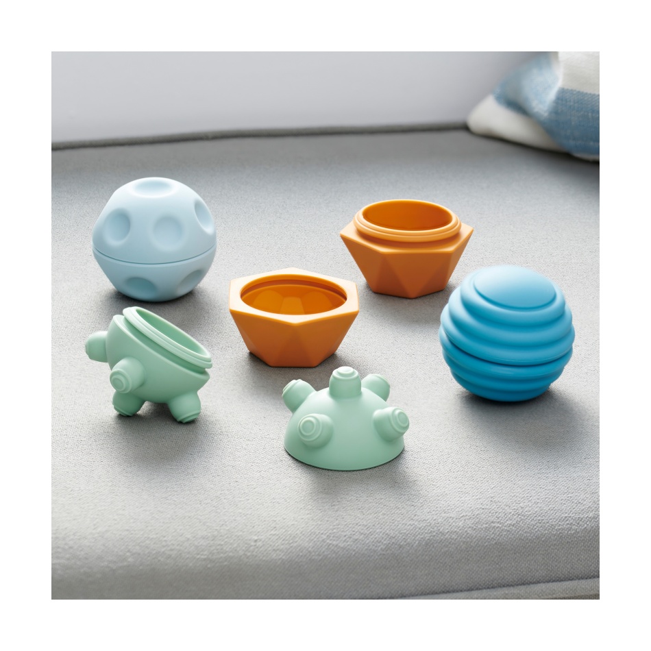 Zestaw teksturowych piłek - obrazek 3