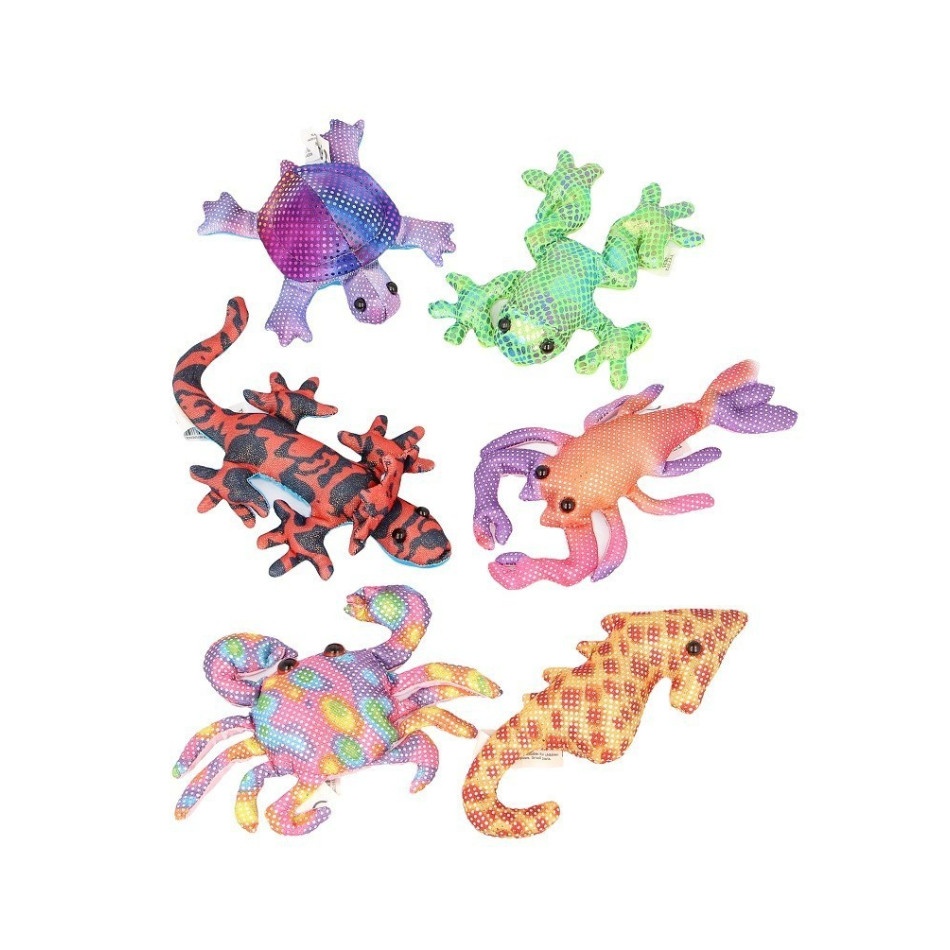 Zwierzątka z piaskiem w środku