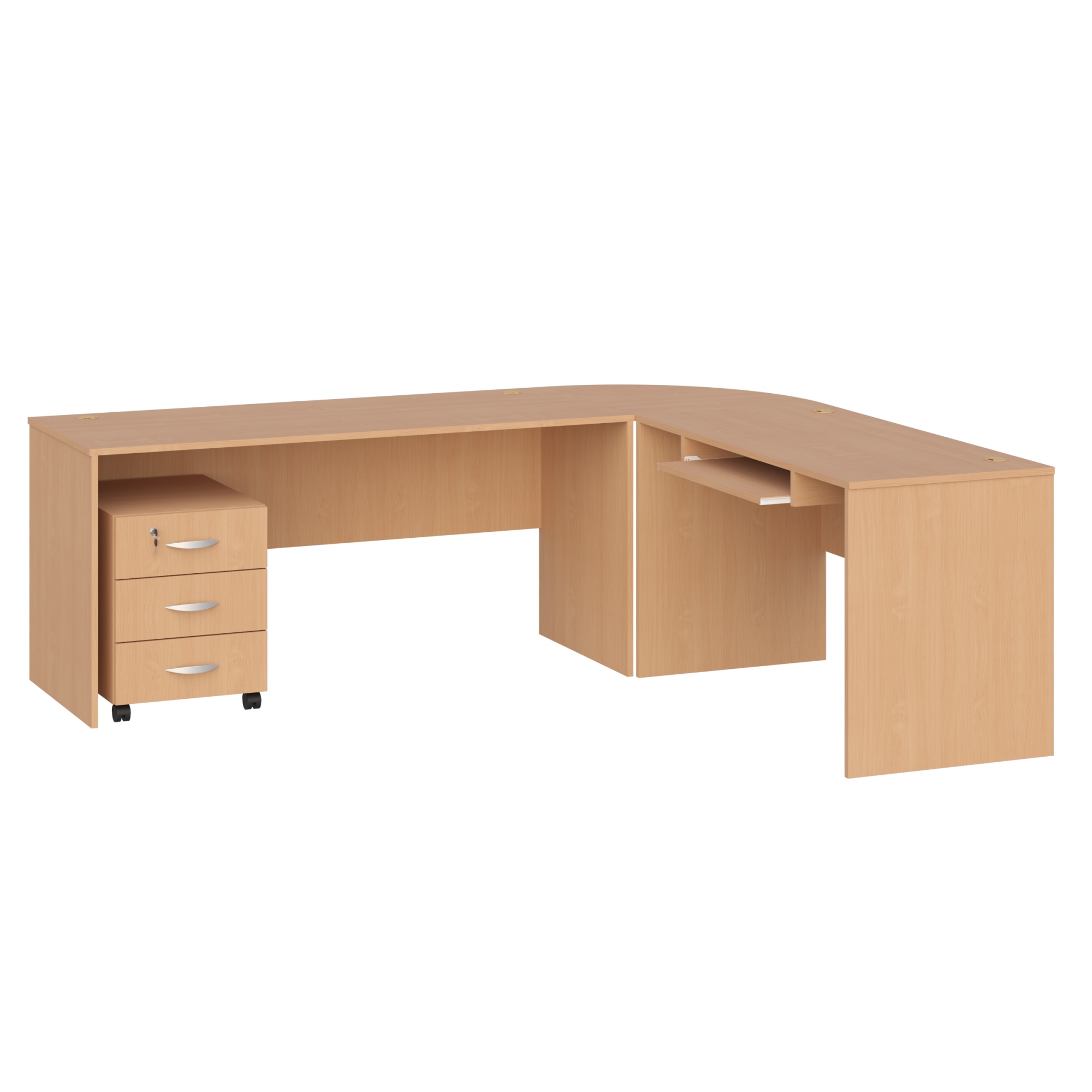 KUJAWIAK STANDARD KS1216 zestaw biurek szkolnych - obrazek 2