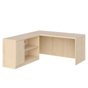 KUJAWIAK PREMIO ZESTAW 1 - Biurko gabinetowe dł. 1600 z komodą Nr 1