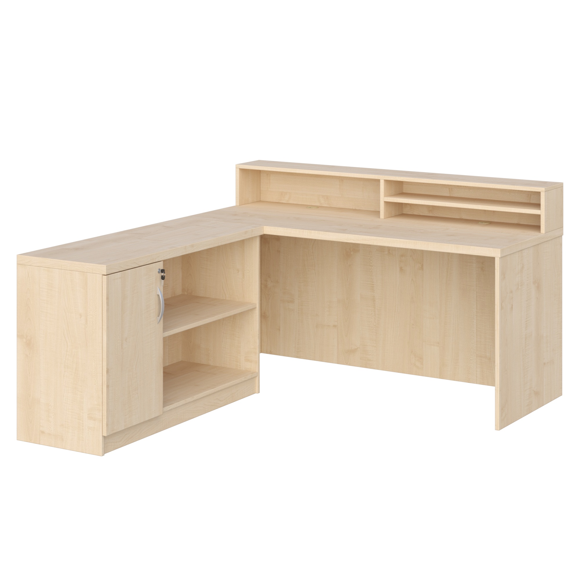 KUJAWIAK PREMIO ZESTAW 1 - Biurko gabinetowe dł. 1600 z komodą Nr 1 - obrazek 3