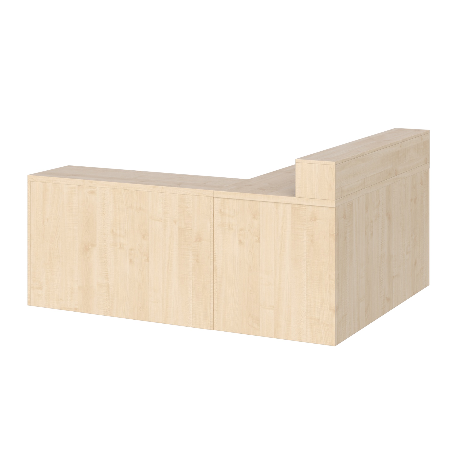 KUJAWIAK PREMIO ZESTAW 13 - Biurko z nadstawką dł. 1600 z komodą Nr 3 - obrazek 4