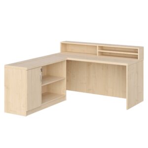 KUJAWIAK PREMIO ZESTAW 14 - Biurko z nadstawką dł. 1800 z komodą Nr 1