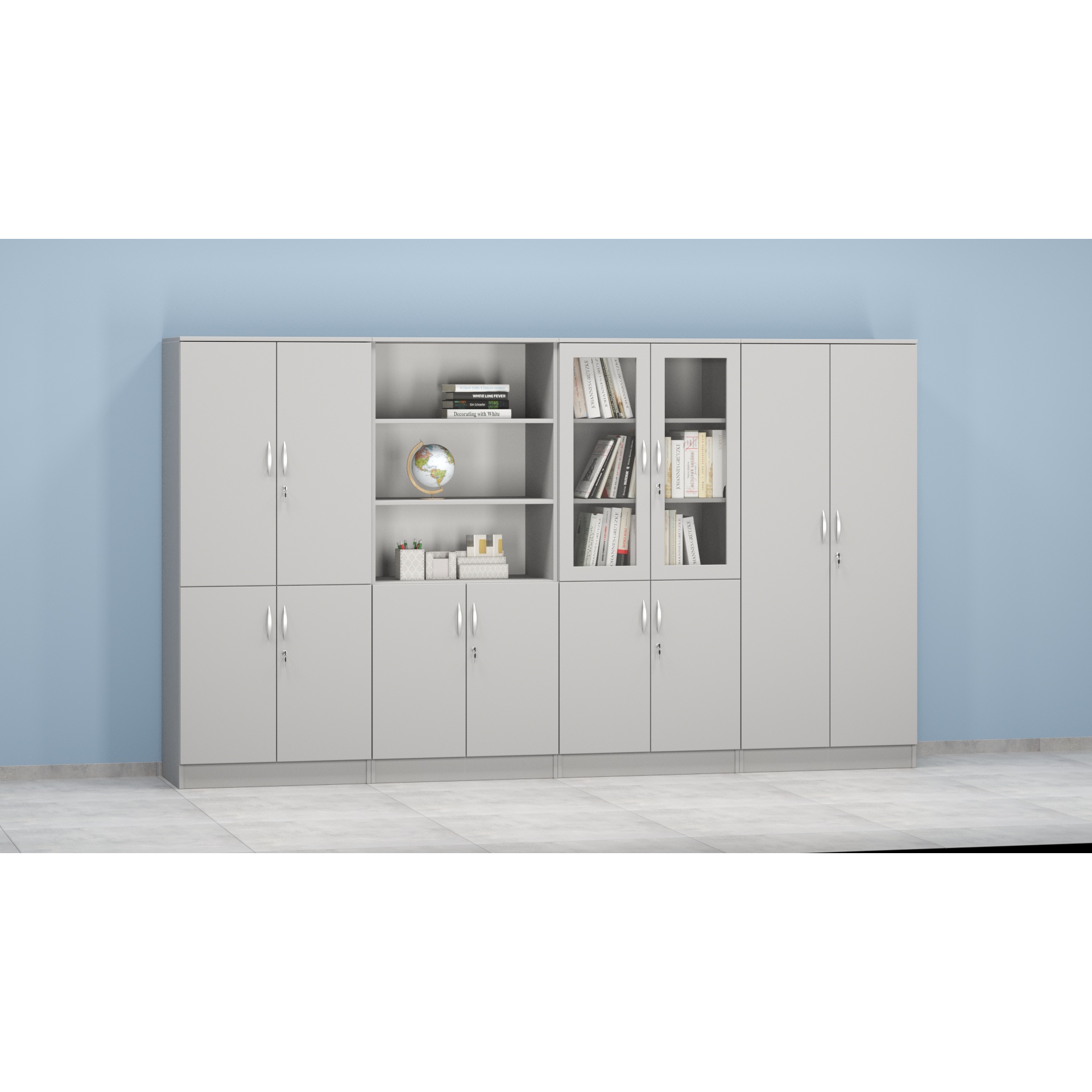 Zestaw szaf Kujawiak MAXI Nr 102 do klas i pracowni szkolnych - obrazek 8