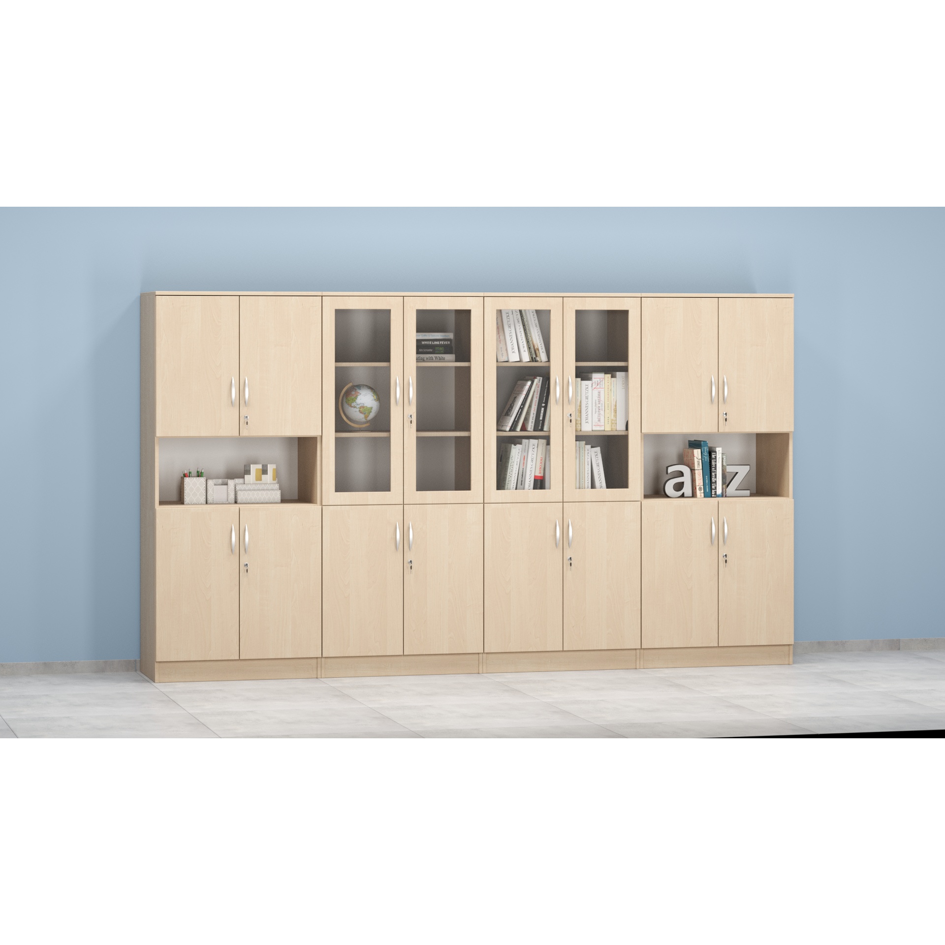 Zestaw szaf Kujawiak MAXI Nr 103 do klas i pracowni szkolnych - obrazek 4