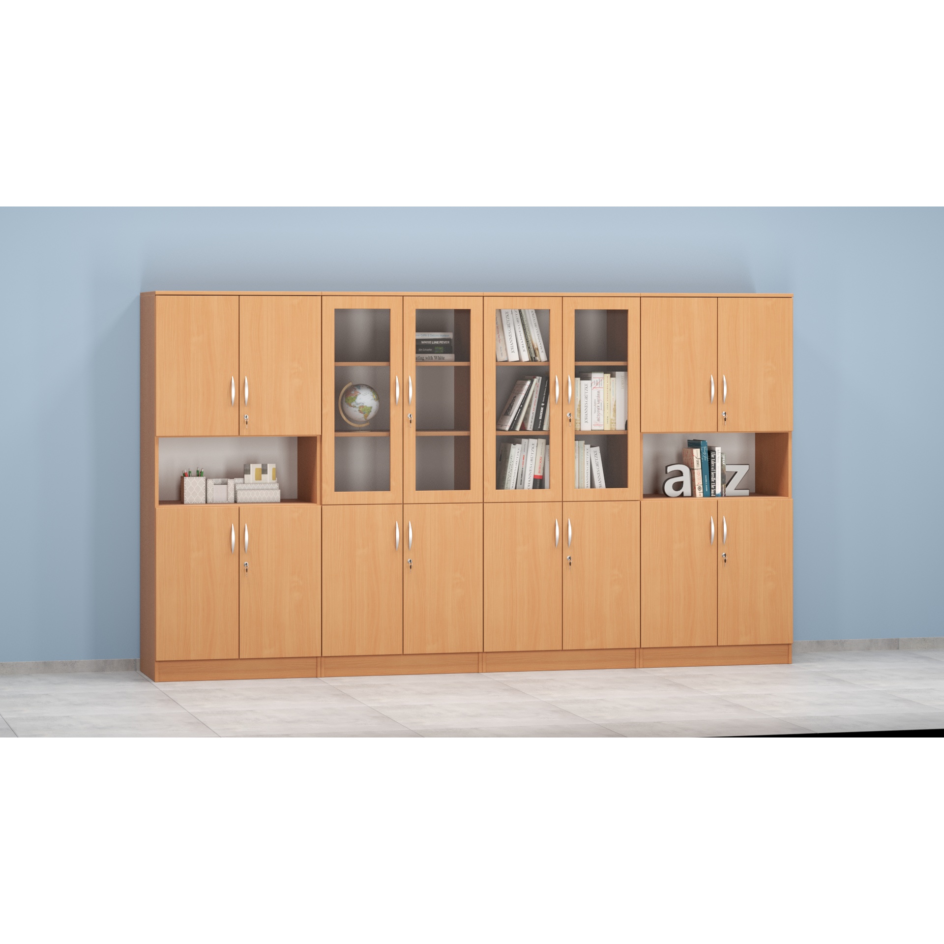 Zestaw szaf Kujawiak MAXI Nr 103 do klas i pracowni szkolnych - obrazek 5