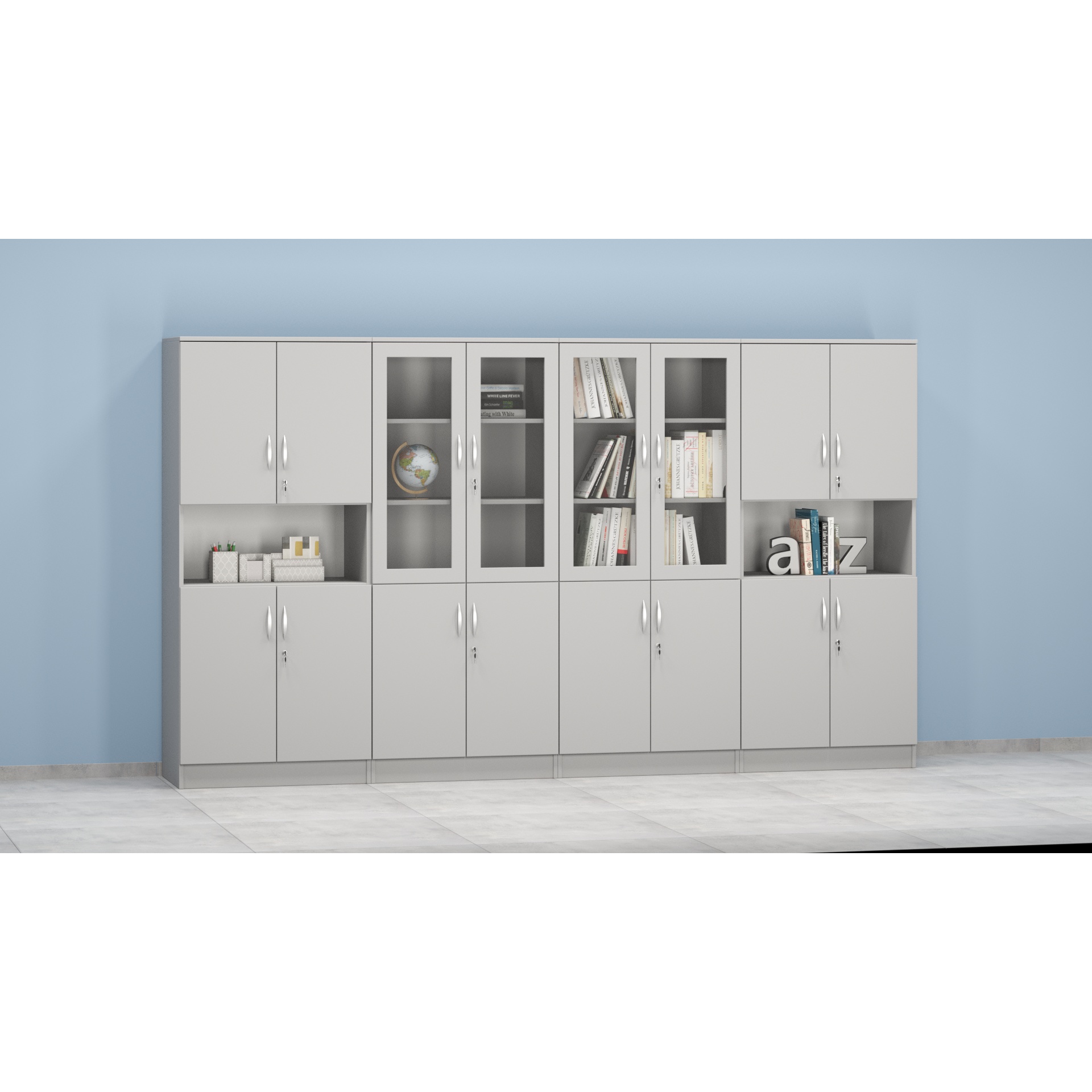 Zestaw szaf Kujawiak MAXI Nr 103 do klas i pracowni szkolnych - obrazek 8