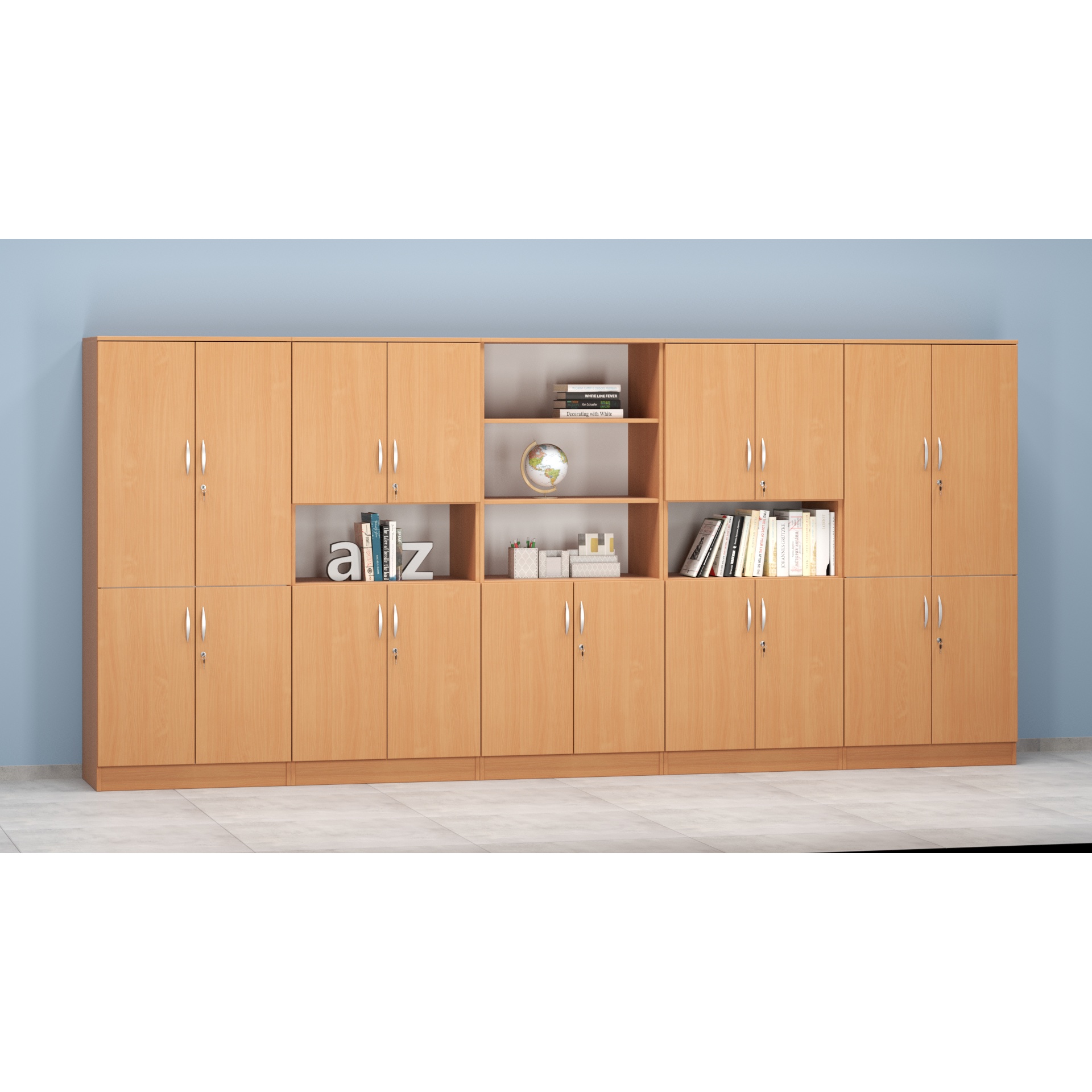 Zestaw szaf Kujawiak MAXI Nr 104 do klas i pracowni szkolnych - obrazek 2