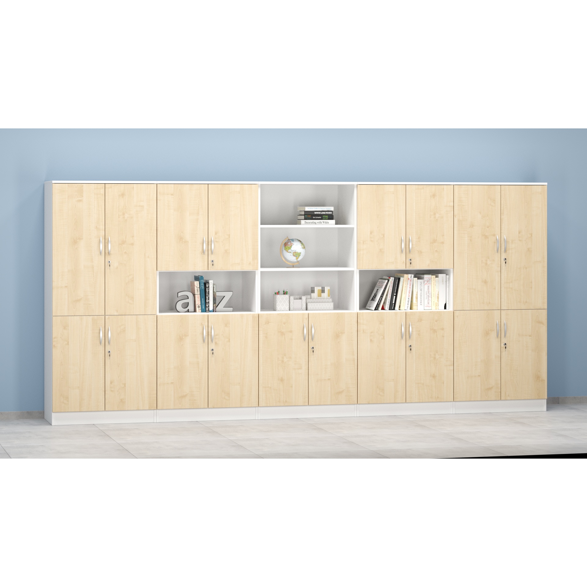 Zestaw szaf Kujawiak MAXI Nr 104 do klas i pracowni szkolnych - obrazek 5