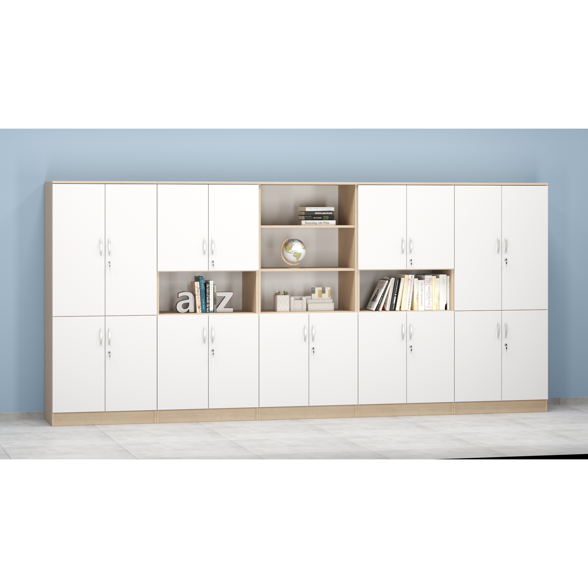 Zestaw szaf Kujawiak MAXI Nr 104 do klas i pracowni szkolnych - obrazek 6